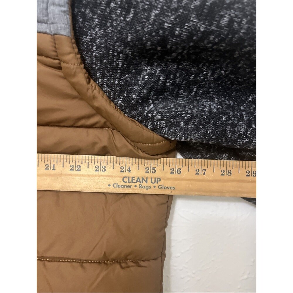 DISTORTION Men's Comfort & Style Colorblock Puffer Hoodie Winter Jacket Size XL - Picture 10 of 11